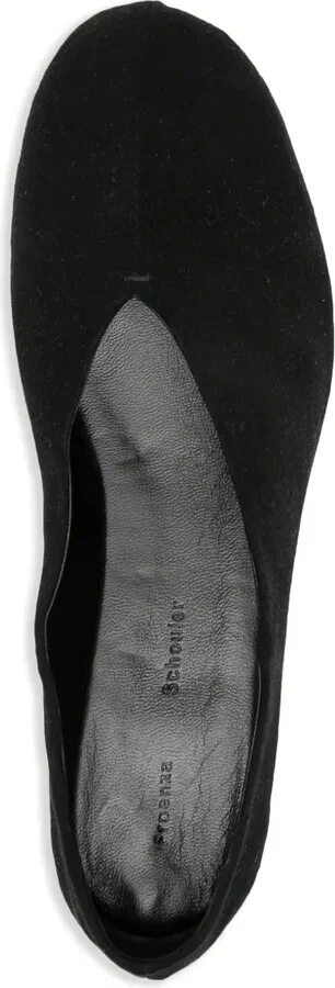 Suede Ballerina Shoes - Image 4