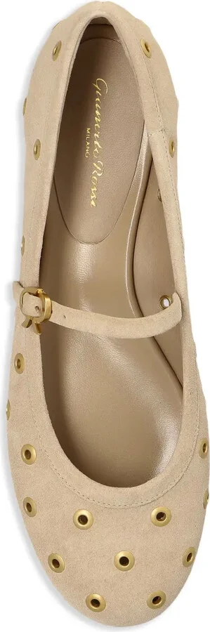 Suede Ballerina Shoes - Image 4