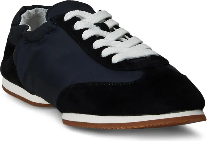 Suede Ballerina Sneakers - Image 2