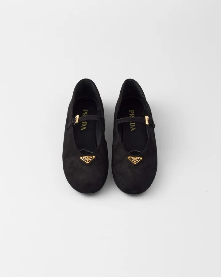 Suede ballerinas - Image 3