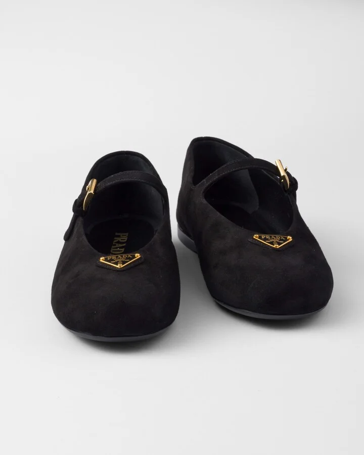 Suede ballerinas - Image 5