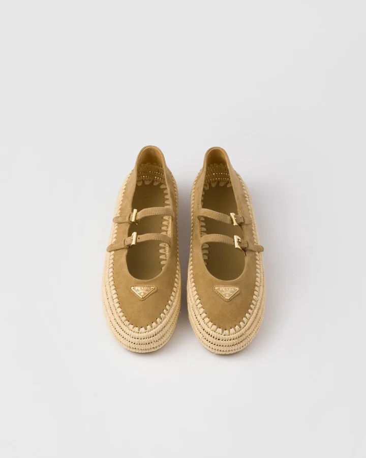 Suede ballerinas - Image 3