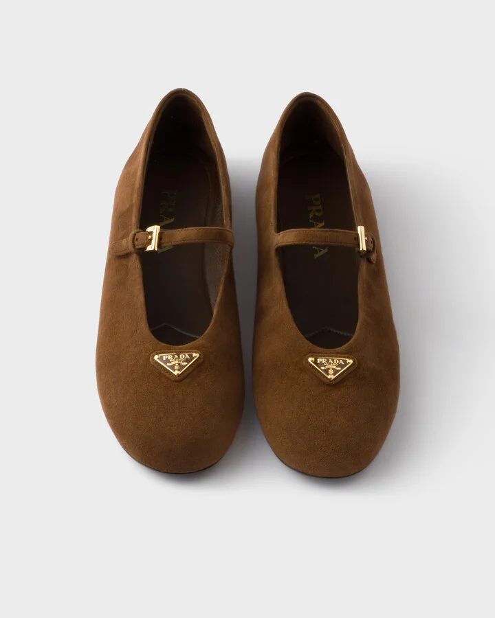 Suede ballerinas - Image 3