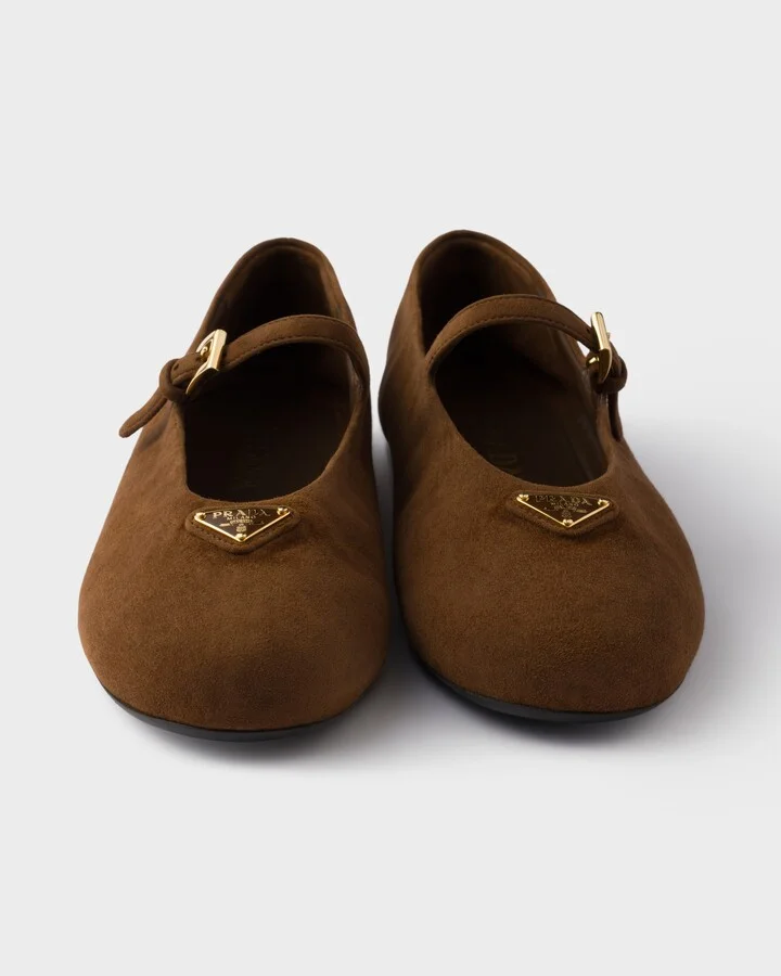 Suede ballerinas - Image 5