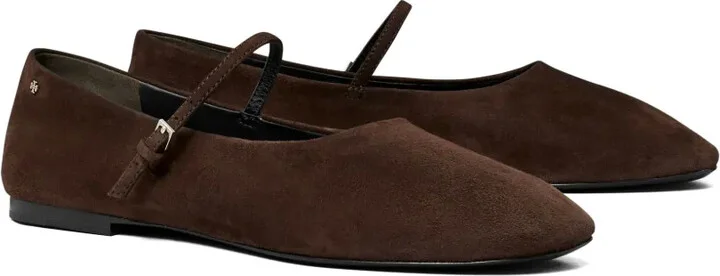 Suede Ballet Flats - Image 2