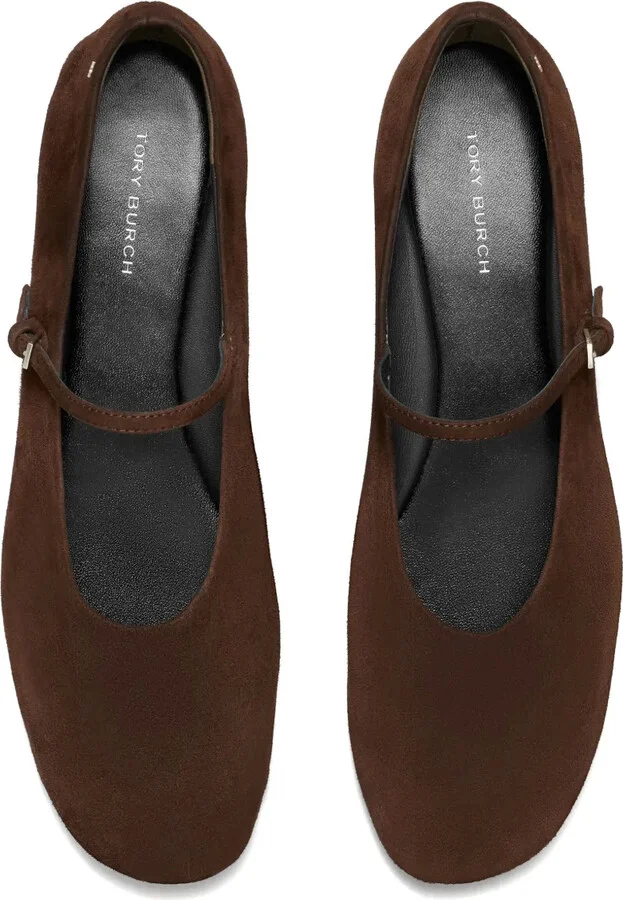 Suede Ballet Flats - Image 3
