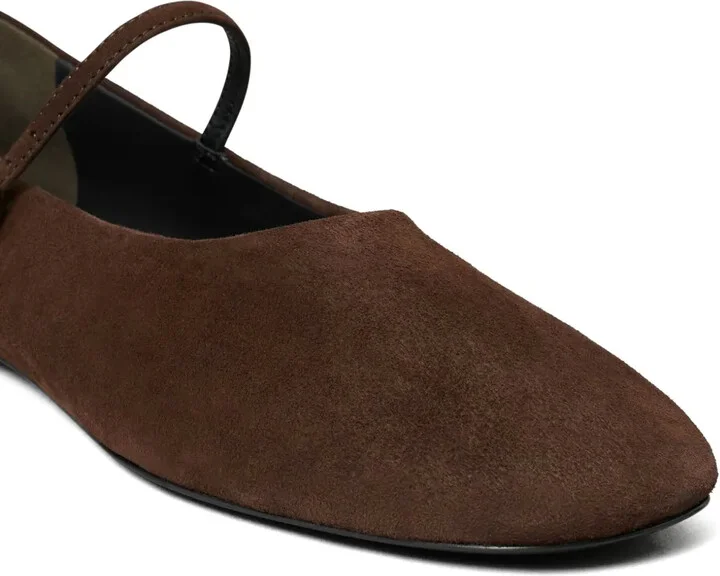 Suede Ballet Flats - Image 4