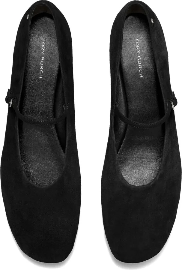 Suede Ballet Flats - Image 3