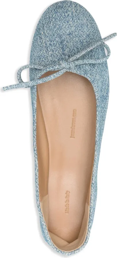 Suede Ballet Flats - Image 4