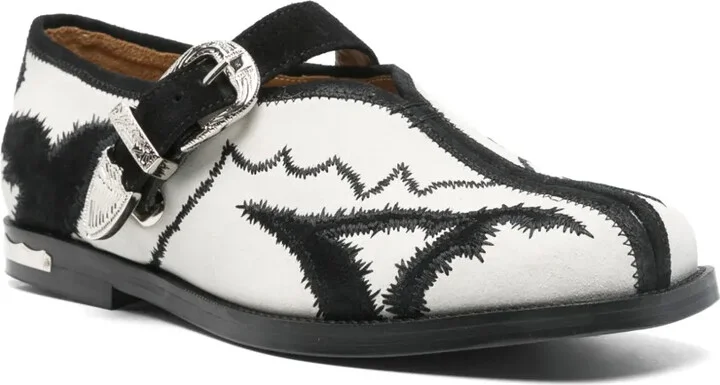 Suede Ballet Flats - Image 2