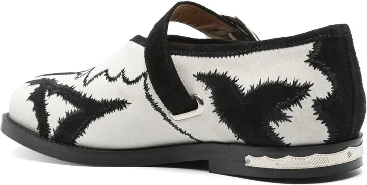 Suede Ballet Flats - Image 3