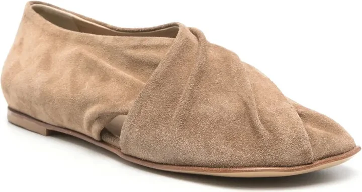 Suede Ballet Flats - Image 2