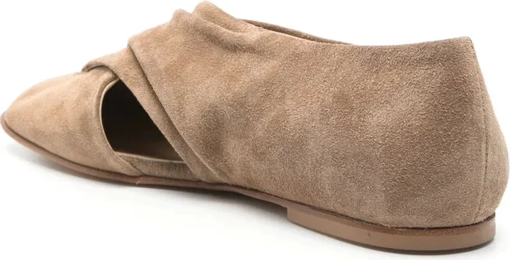 Suede Ballet Flats - Image 3