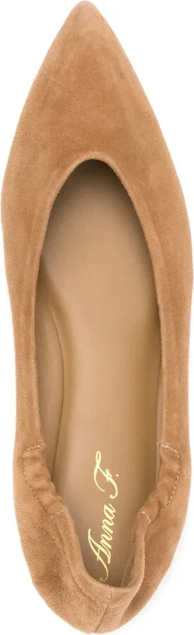 Suede Ballet Flats - Image 4
