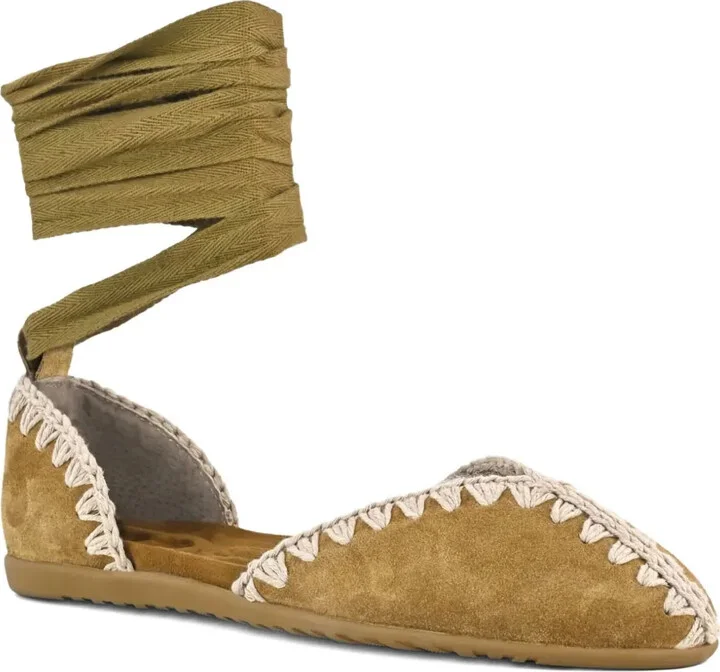 Suede Ballet Flats - Image 2