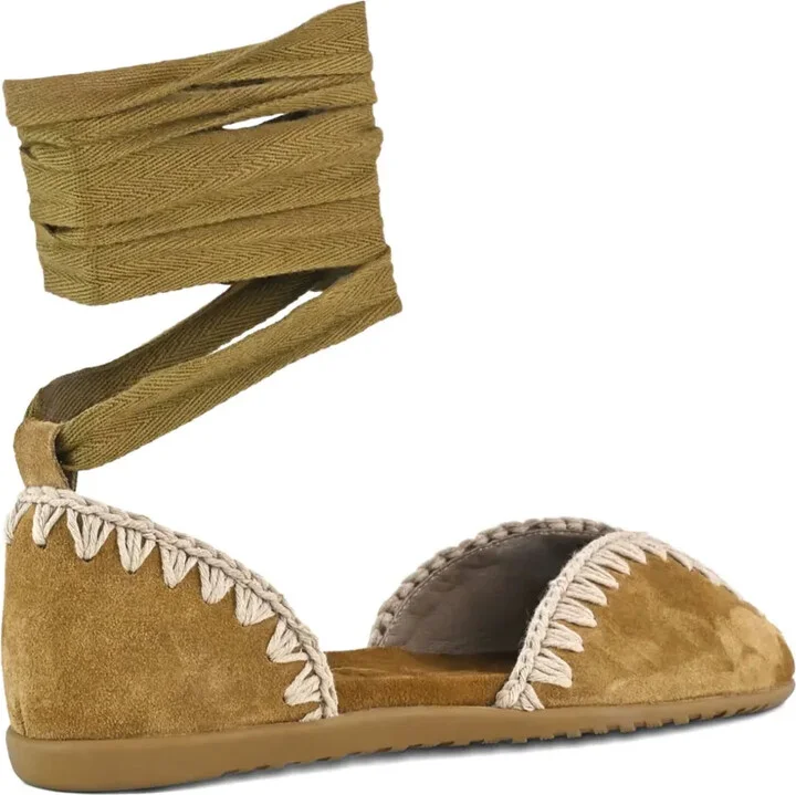 Suede Ballet Flats - Image 3