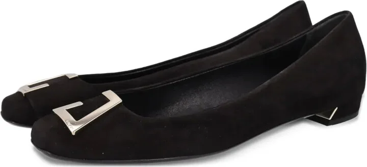 Suede Ballet Flats - Image 2