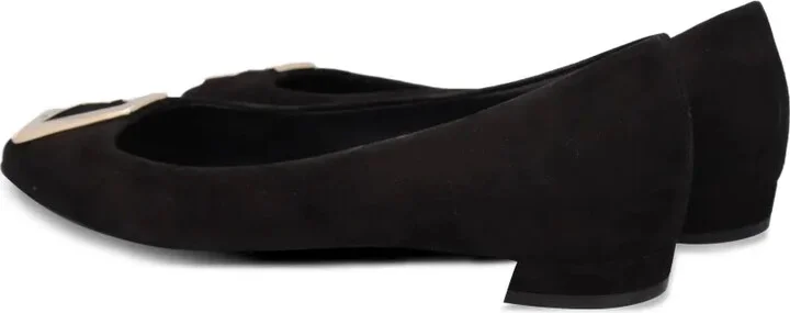 Suede Ballet Flats - Image 3