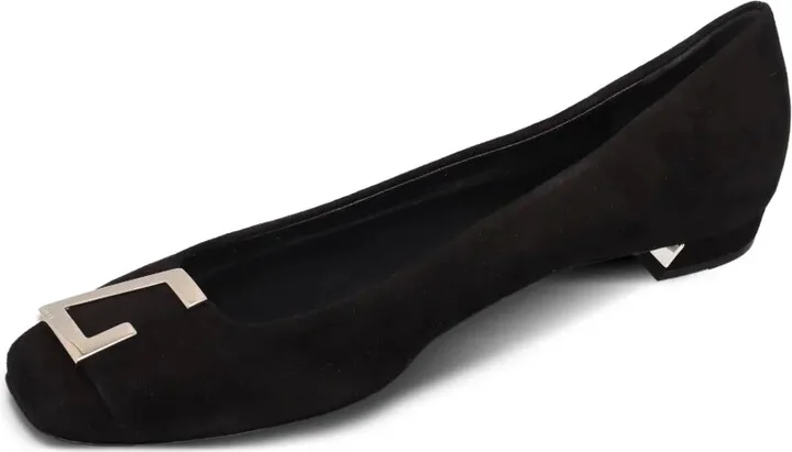 Suede Ballet Flats - Image 4