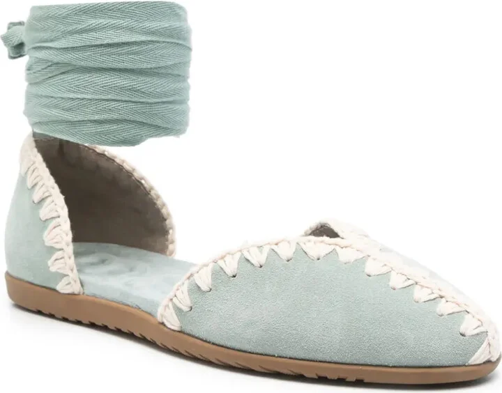 Suede Ballet Flats - Image 2