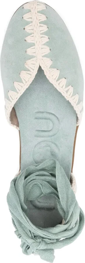 Suede Ballet Flats - Image 4