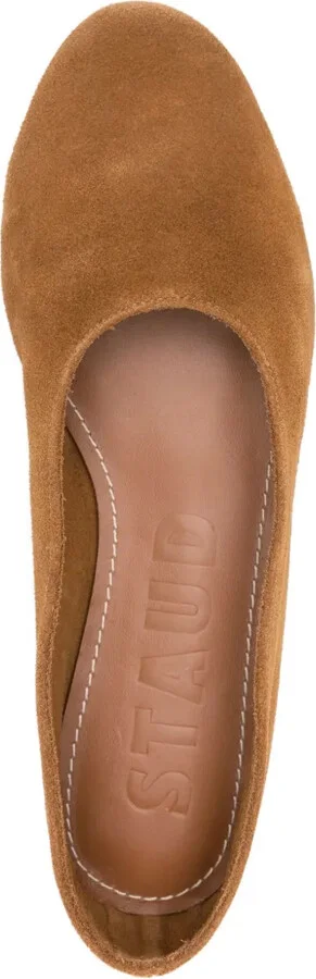 Suede Ballet Flats - Image 4