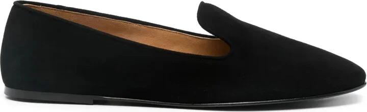 Suede Ballet Flats