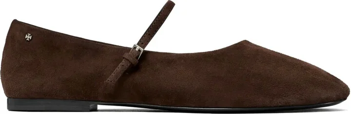 Suede Ballet Flats