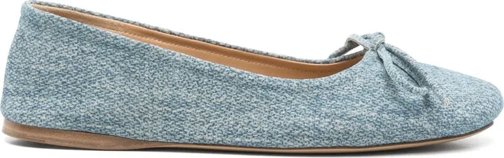 Suede Ballet Flats