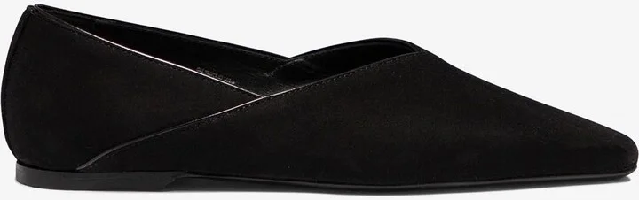 Suede Ballet Flats