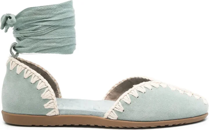 Suede Ballet Flats