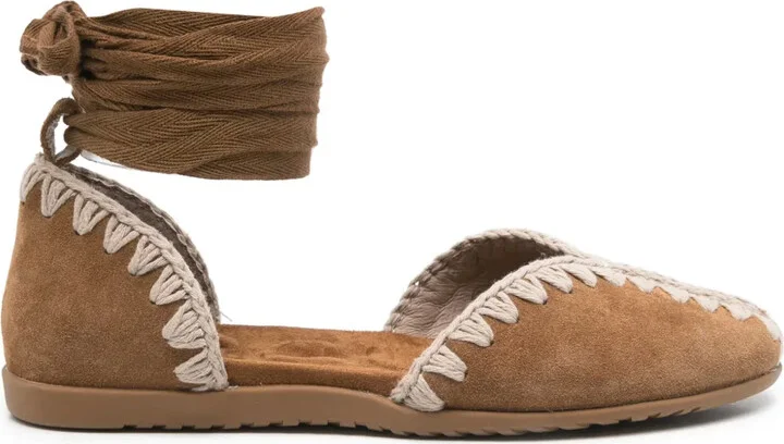 Suede Ballet Flats