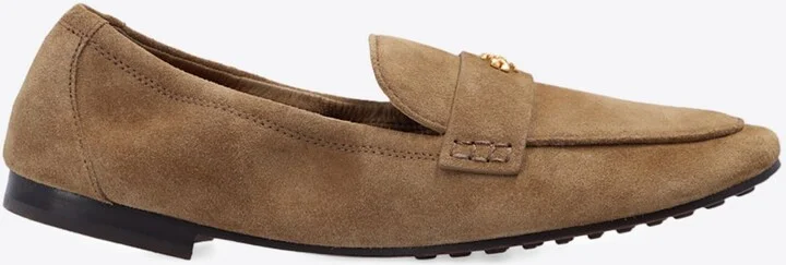 Suede Ballet Loafers