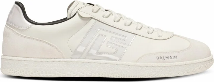 Suede Balmain Swan Trainers