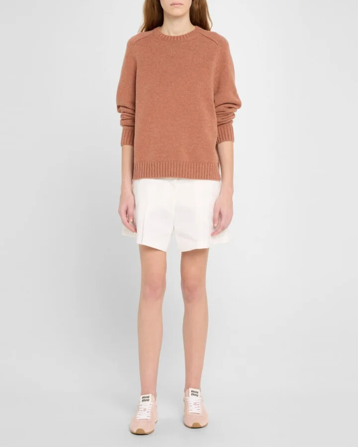 Suede Bicolor Retro Trainer Sneakers - Image 8