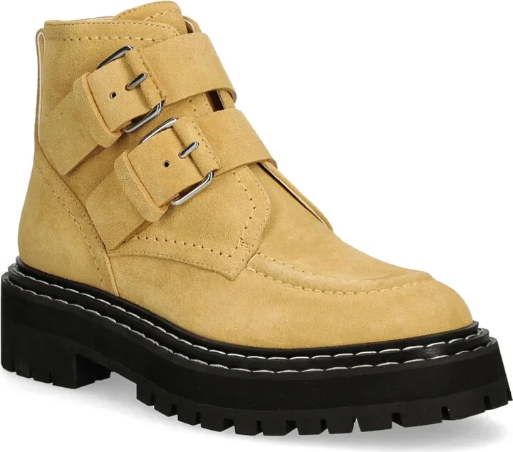Suede Biker Boots - Image 2