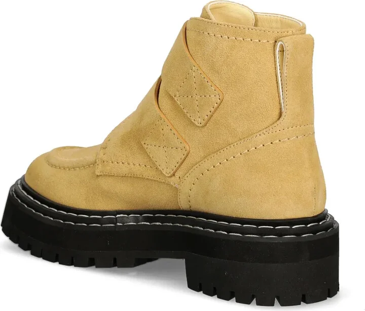 Suede Biker Boots - Image 3
