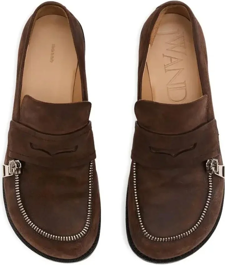 Suede Biker Loafers - Image 2