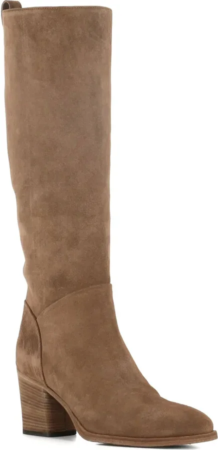 Suede Block-Heel Boots - Image 2
