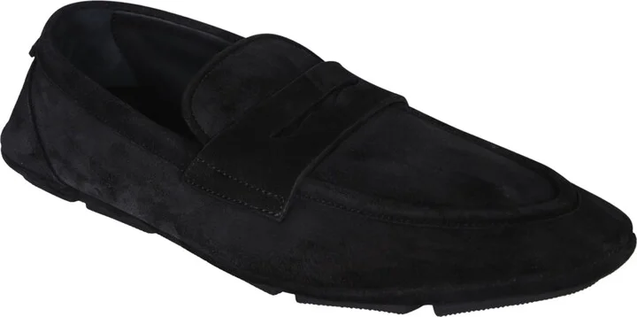 Suede Blue Loafer - Image 2