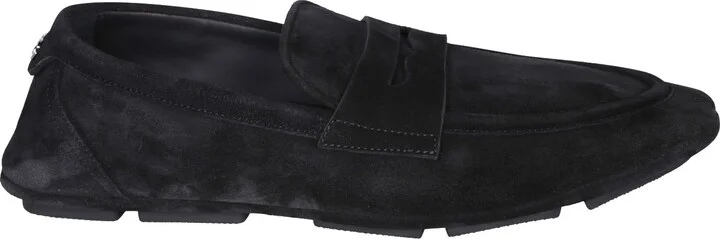 Suede Blue Loafer