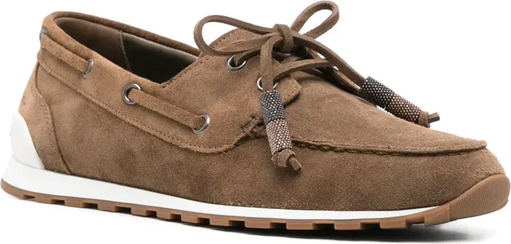 Suede Boat Shoes - Image 2