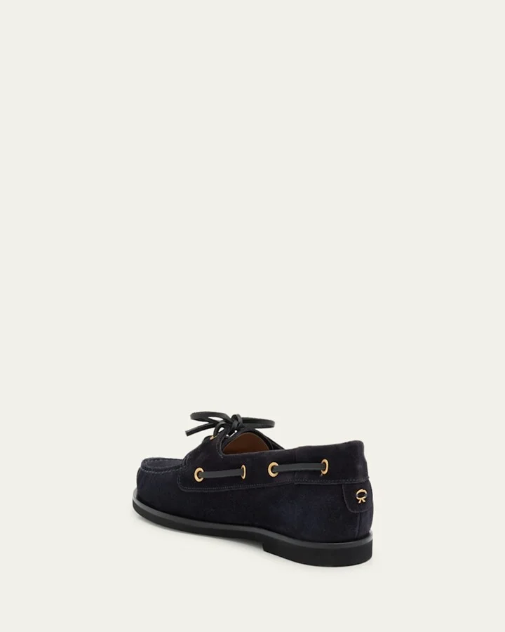 Suede Boat Shoes - Image 6