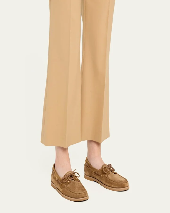 Suede Boat Shoes - Image 7