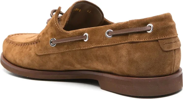 Suede Boat Shoes - Image 3