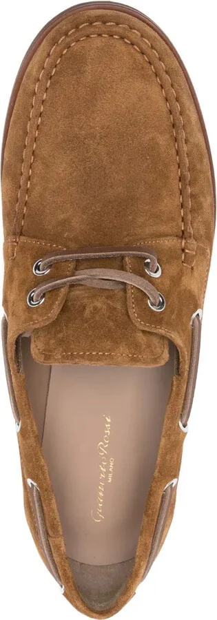 Suede Boat Shoes - Image 4