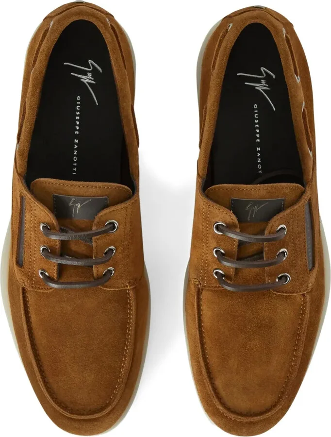 Suede Boat Shoes - Image 4