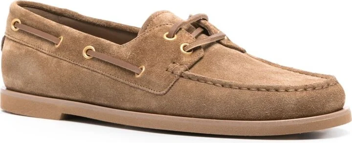 Suede Boat Shoes - Image 2