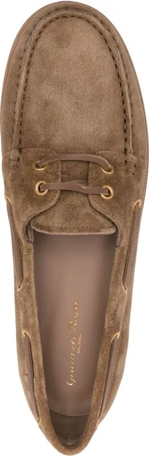 Suede Boat Shoes - Image 4