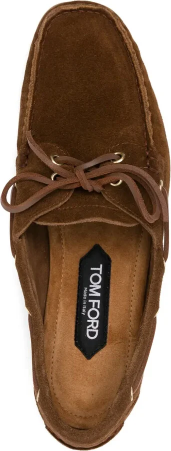 Suede Boat Shoes - Image 4